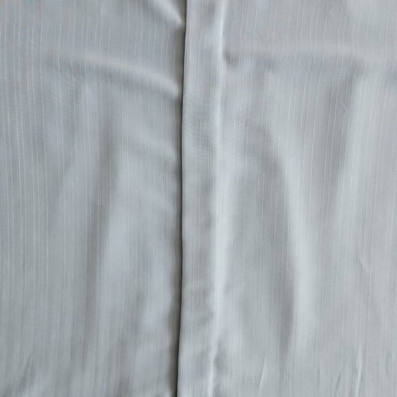 Cassel Mens Big & Tall Gray Long Sleeve Silky Dress Shirt Size 2XL - Picture 9 of 16